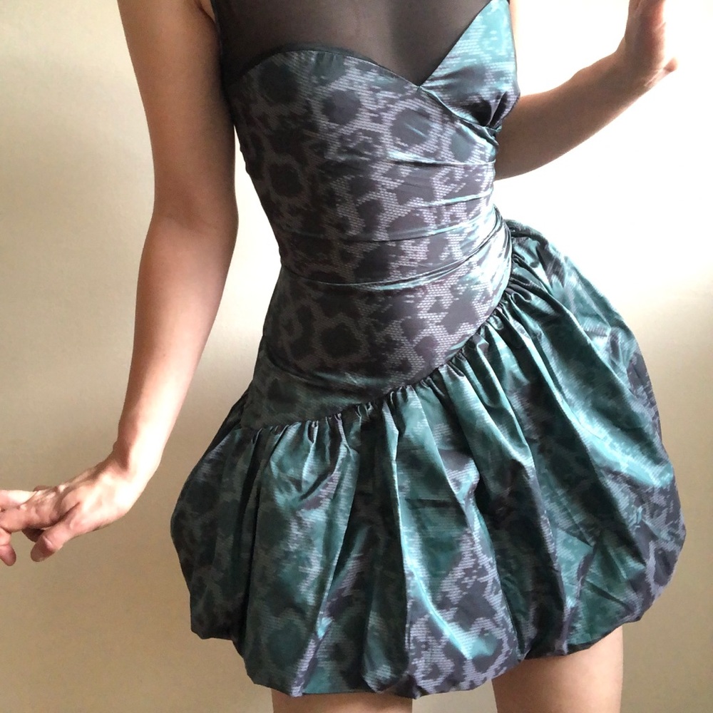 Betsey Johnson Leopard Bubble Dress